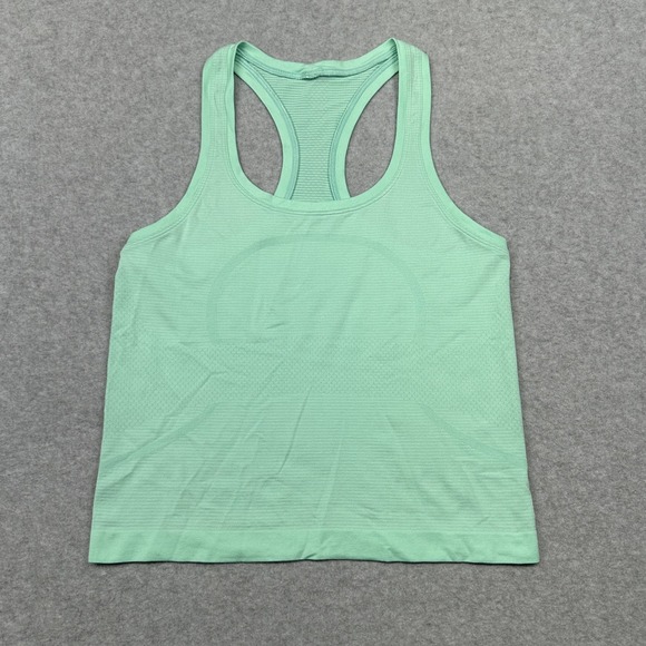 Lululemon Tank Top Womens Small Green Swiftly Tech Racerback Athletic Gym Energy - Picture 1 of 7